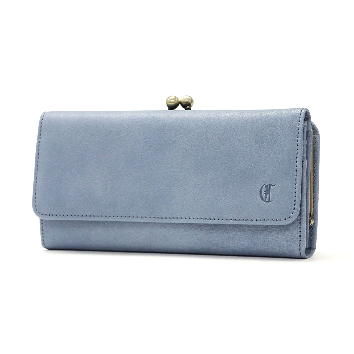 最大40%★8 15限定 クレドラン 長財布 CLEDRAN TANTE PURSE LONG WALLET 財布 小銭入れ 本革 かぶせ がま口 日本製 レディース CL-3554
