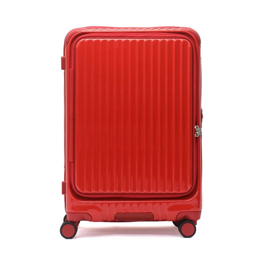 正規品2年保証 カーゴ スーツケース CARGO Mサイズ AiR LAYER トリオ フロントオープン 60L ハード ファスナー 旅行