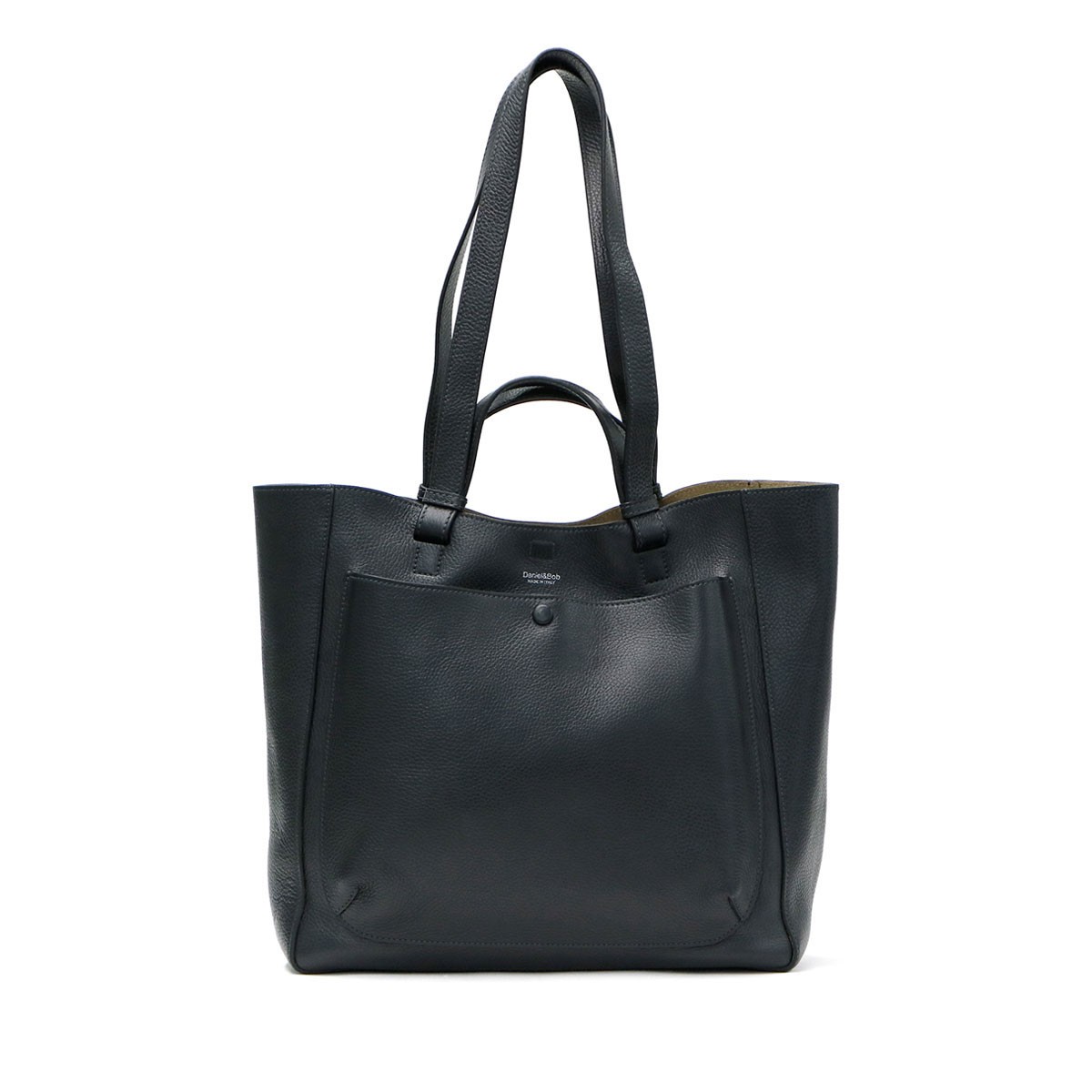Daniel&Bob イタリア製 本革 レザートートバッグ 黒 肩掛け可 Daniel & Bob（ダニエル アンド ボブ） セール30%OFF 正規品1年保証