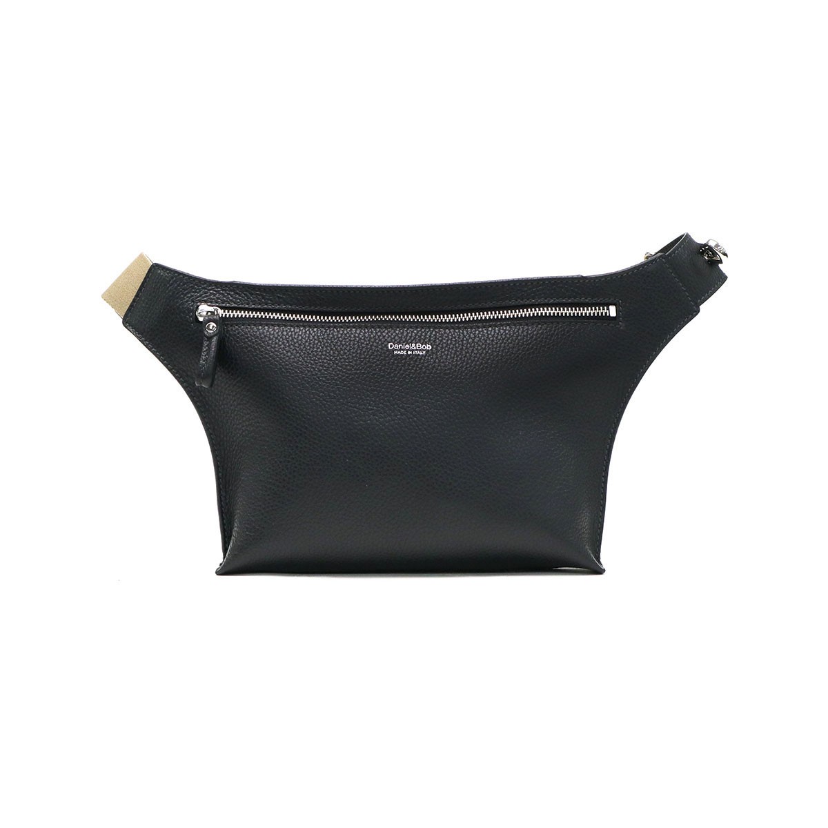 未使用品　Daniel & Bob 黒 レザー ボディバッグショルダーバッグ Daniel & Bob（ダニエル アンド ボブ） 正規品1年保証 ダニエル&ボブ