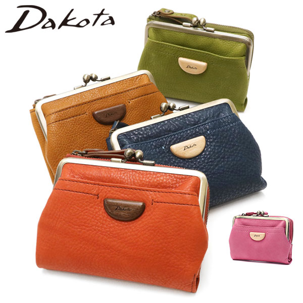 ✨新品未使用✨ ダコタ Dakota 二つ折り財布 アーブル がま口 レザー ダコタ Dakota ダコタ限定ノベルティ付 財布 二つ折り がま口