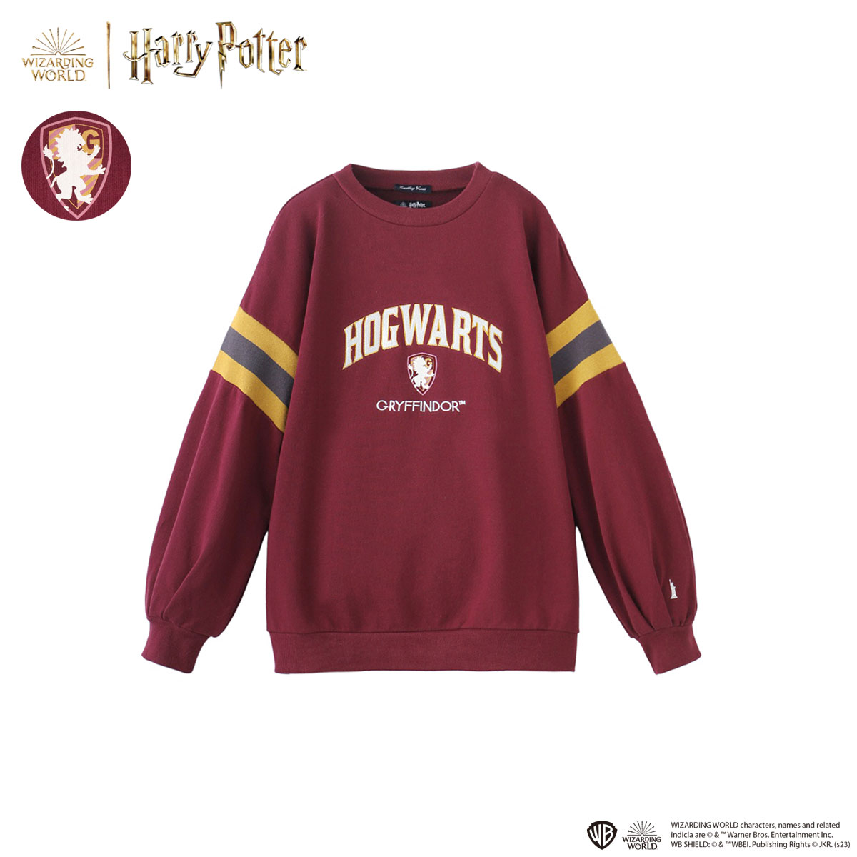 最大36%★5/29限定 イーストボーイ ハリー・ポッター ホグワーツ トレーナー EAST BOY Harry Potter HOGWARTS スウェット 長そで レディース 3312402｜galleria-onlineshop｜02