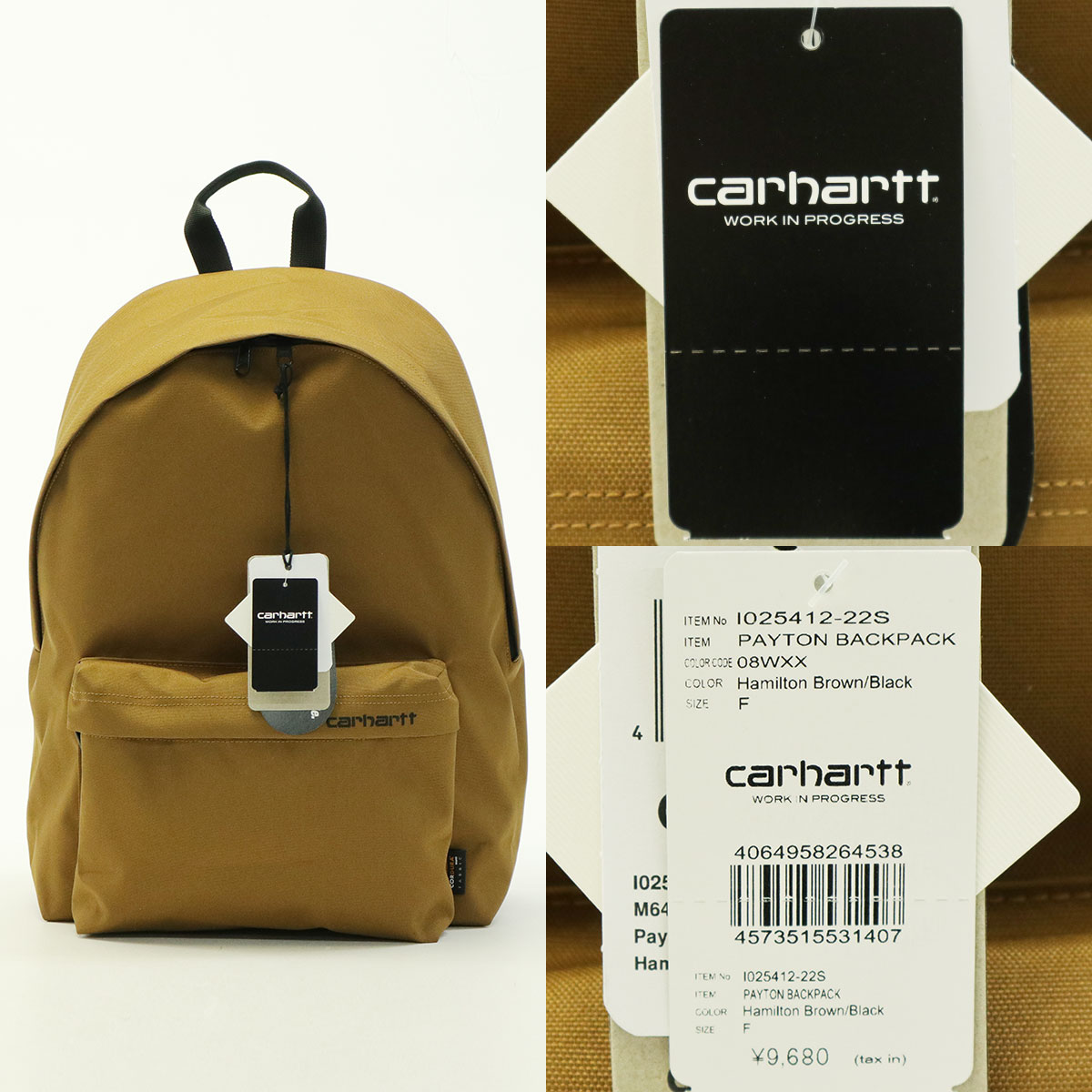 日本正規品 カーハート リュック Carhartt WIP PAYTON BACKPACK 18.4L