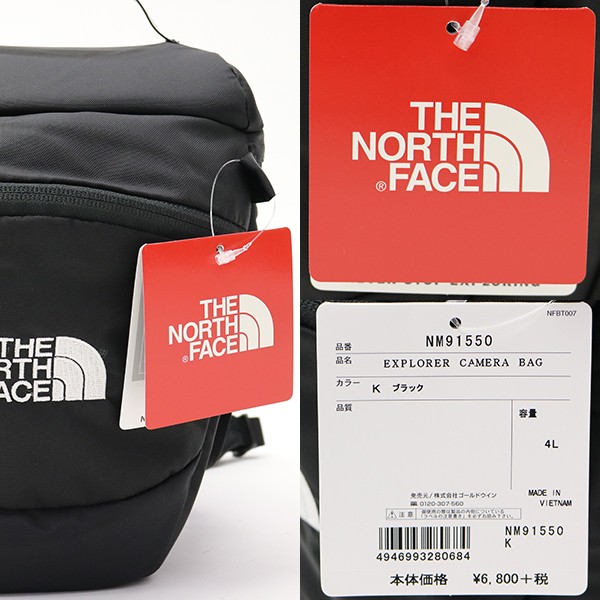 日本正規品 ザ・ノース・フェイス カメラバッグ THE NORTH FACE Explorer Camera Bag NM91550