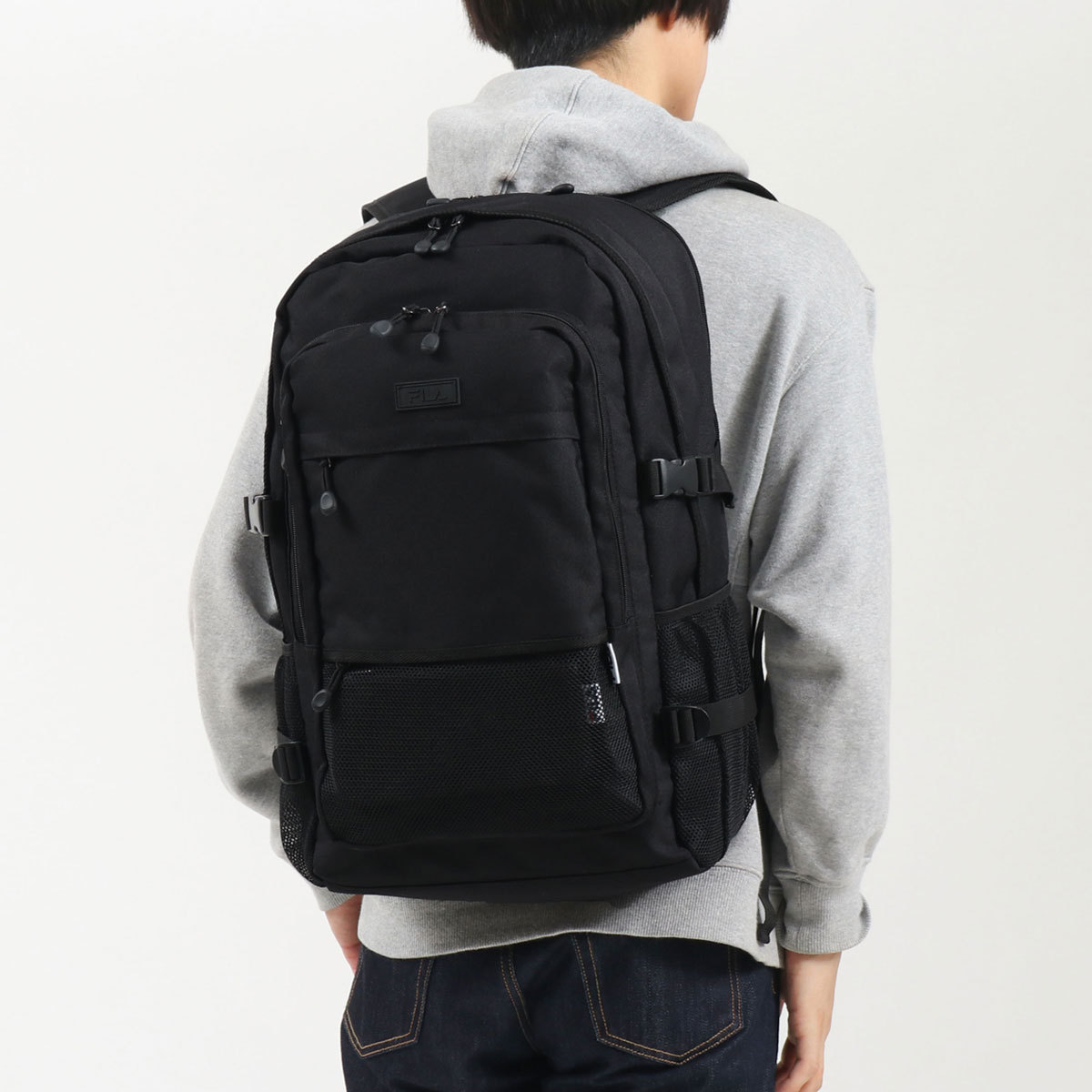 最大42%★8/3限定 フィラ リュック FILA プレジオ デイパック 大容量 35L A4 B4 通学リュック 撥水 女子 男子 中学 高校 レディース メンズ 7748 | FILA | 03