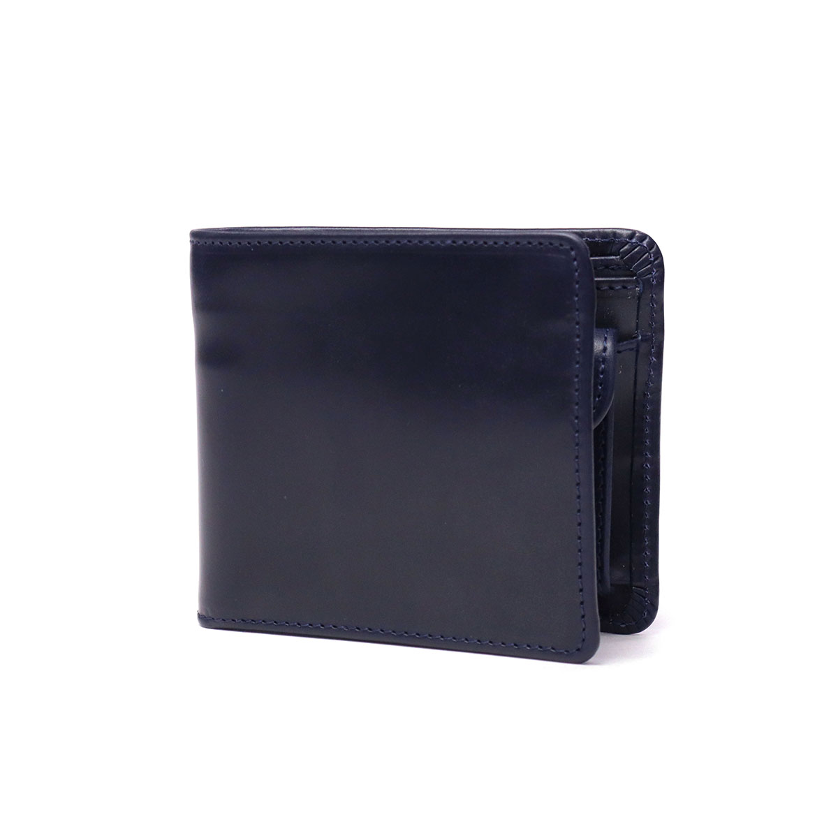 グレンロイヤル GLEN 現行品　ネイビー　二つ折り財布　カード　紺色 GLENROYAL 最大51%☆9/7限定 正規品3カ月保証 グレンロイヤル 二