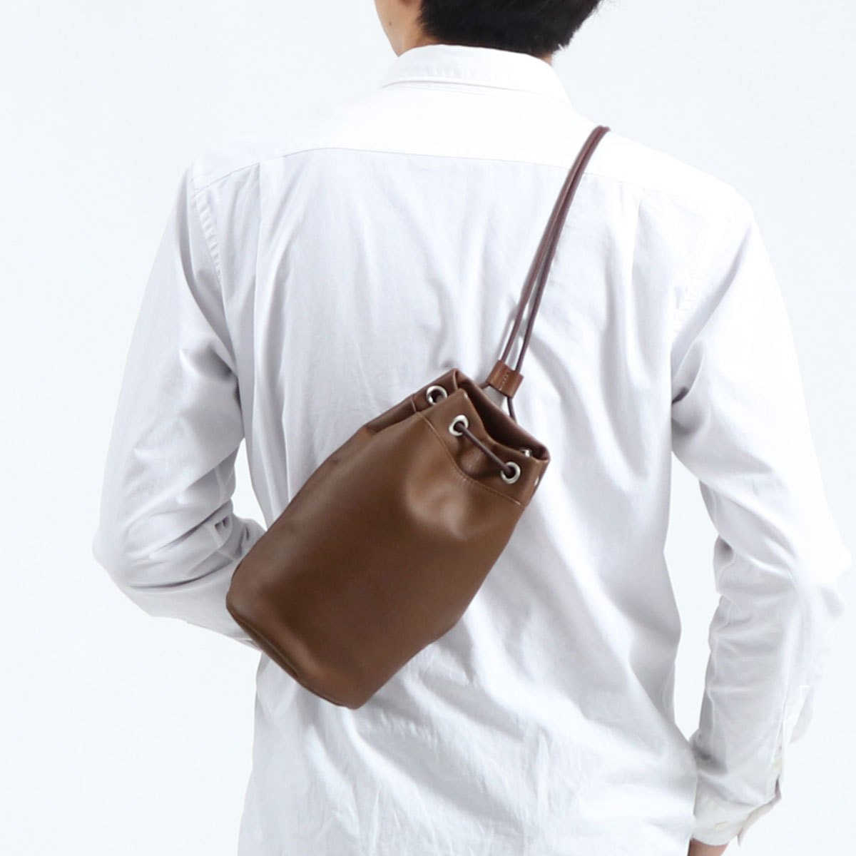 hobo（ホーボー） ショルダーバッグ 巾着バッグ COW LEATHER