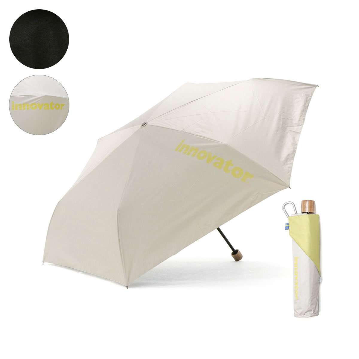 日本正規品 イノベーター 傘 innovator 折りたたみ傘 折り畳み傘 60cm 晴雨兼用ワイド折りたたみ傘 メンズ レディース IN-60M｜galleria-onlineshop｜12