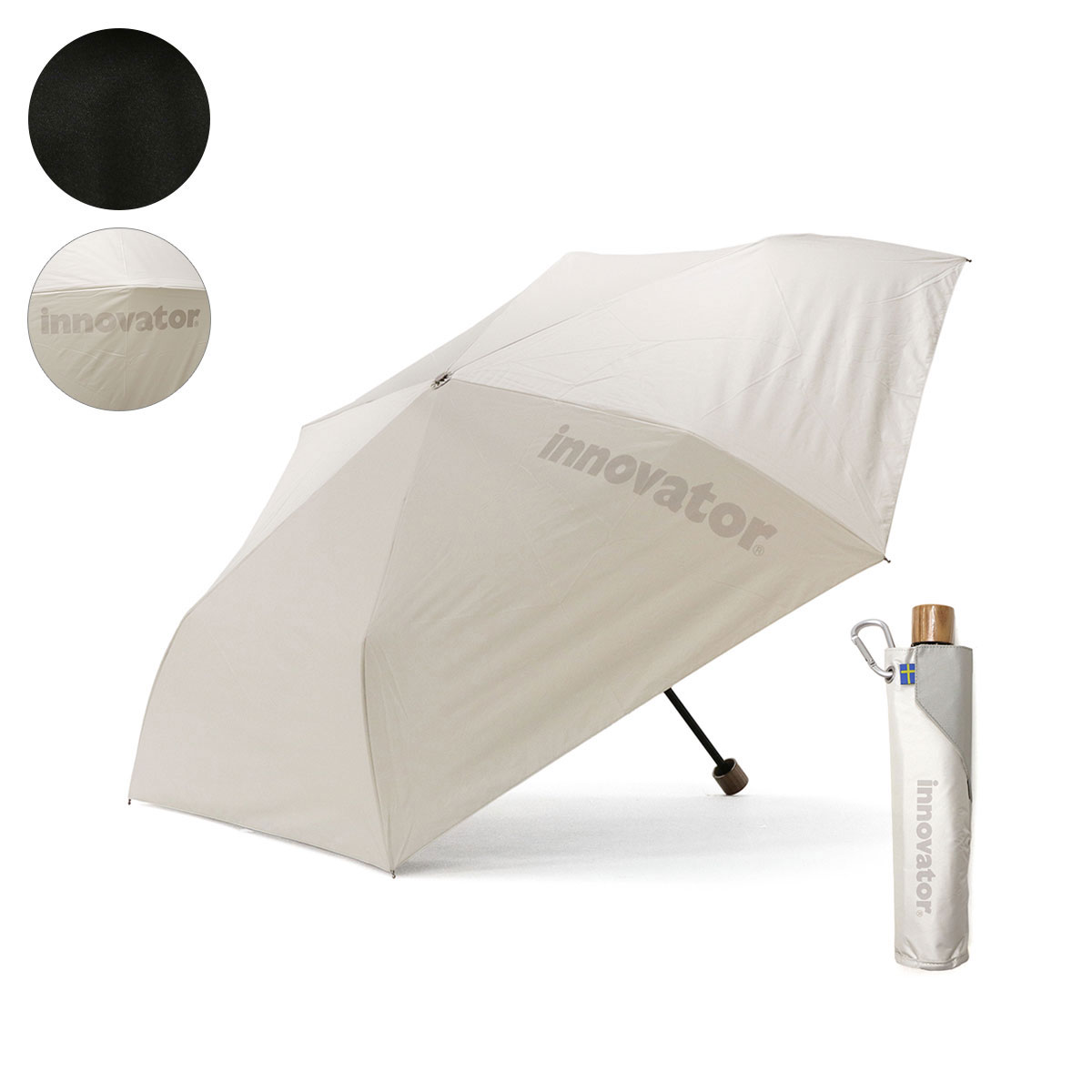 日本正規品 イノベーター 傘 innovator 折りたたみ傘 折り畳み傘 60cm 晴雨兼用ワイド折りたたみ傘 メンズ レディース IN-60M｜galleria-onlineshop｜14