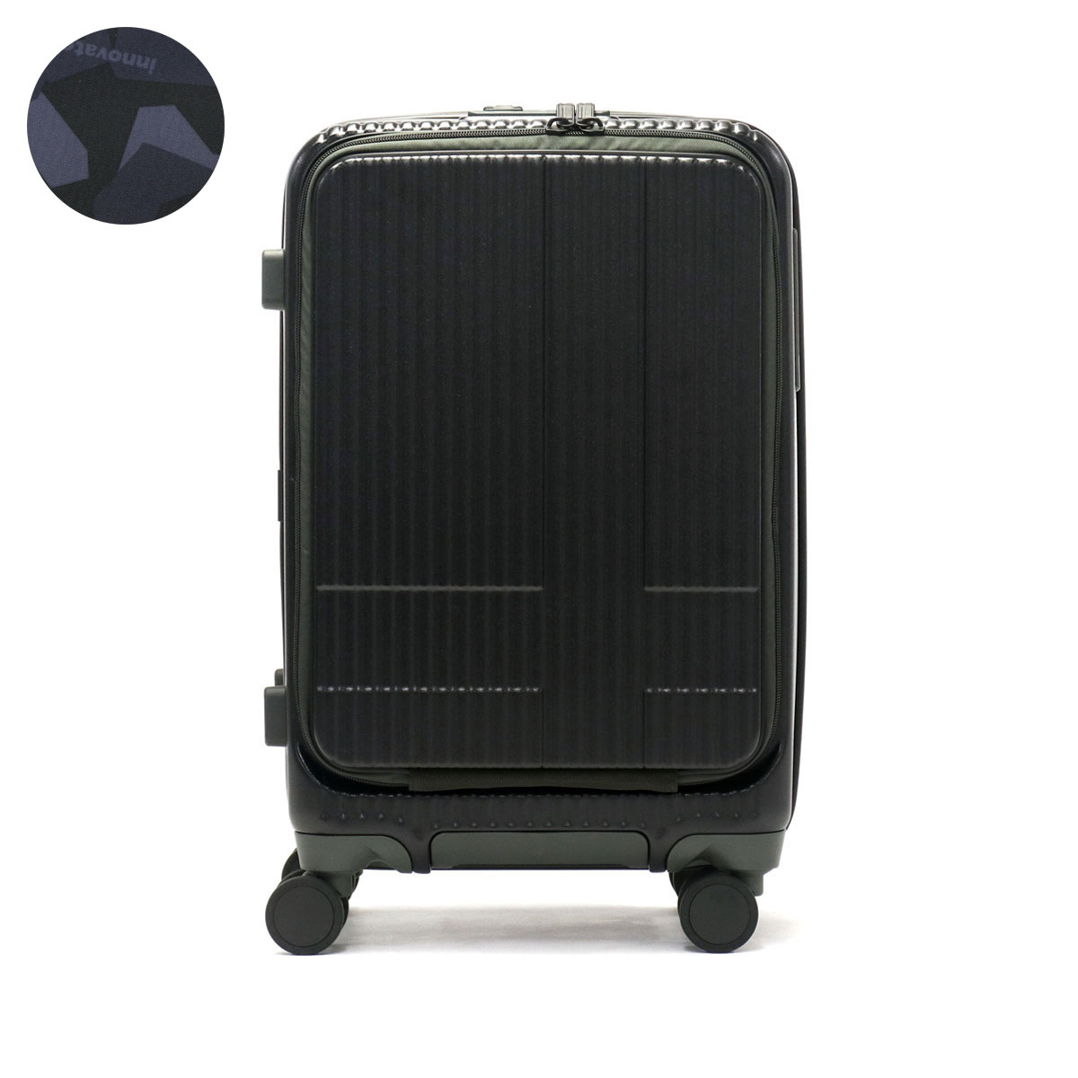 正規品2年保証 イノベーター スーツケース 機内持ち込み フロントオープン Sサイズ innovator キャリーケース 軽量 ストッパー 静音 INV50｜galleria-onlineshop｜02