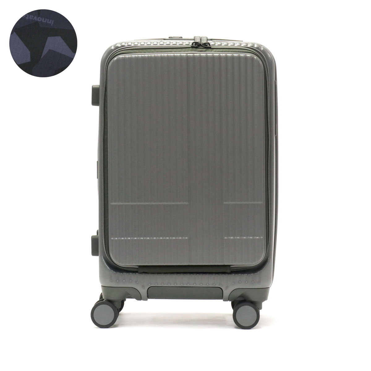 正規品2年保証 イノベーター スーツケース 機内持ち込み フロントオープン Sサイズ innovator キャリーケース 軽量 ストッパー 静音 INV50｜galleria-onlineshop｜03