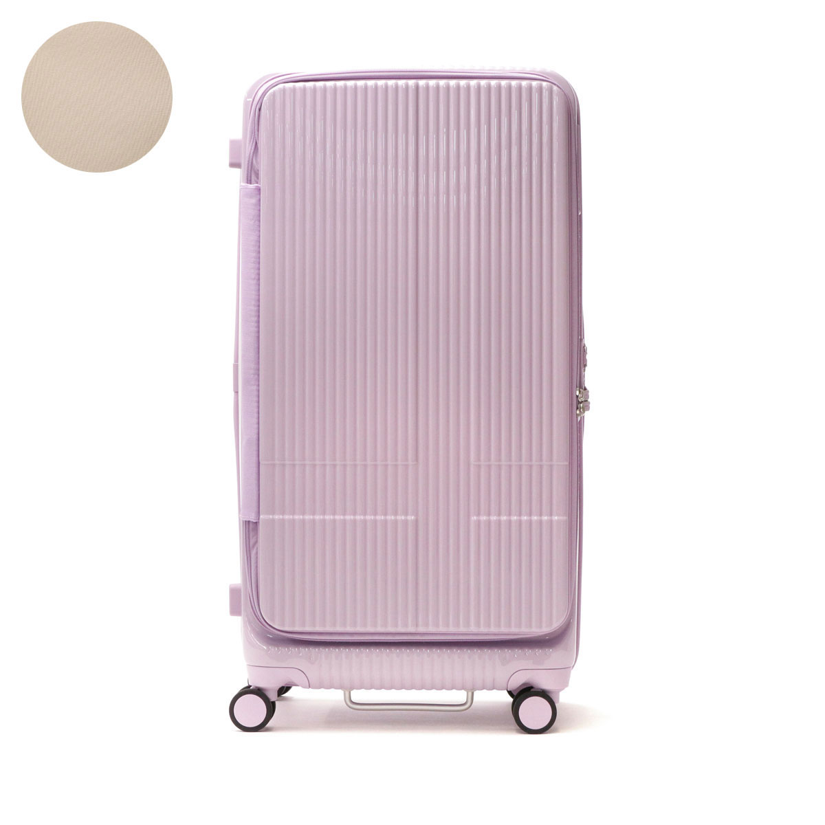 正規品2年保証 イノベーター スーツケース L innovator キャリーケース フロントオープン 軽量 ストッパー 大容量 10〜14泊 INV750DOR｜galleria-onlineshop｜15