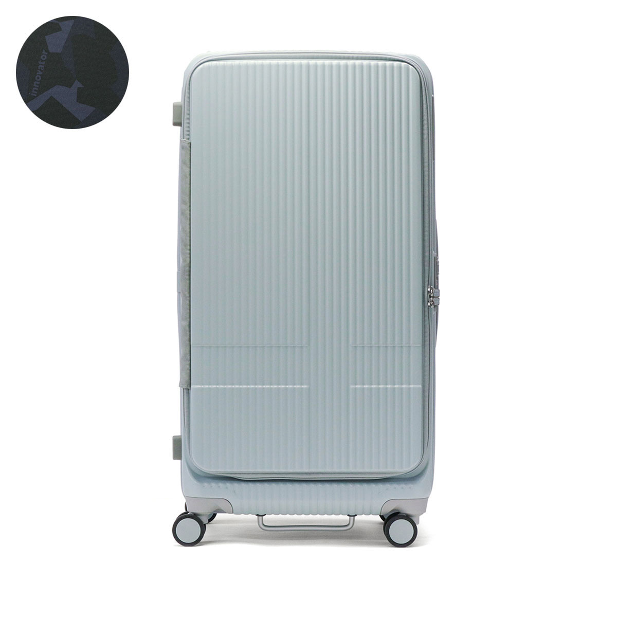 正規品2年保証 イノベーター スーツケース L innovator キャリーケース フロントオープン 軽量 ストッパー 大容量 10〜14泊 INV750DOR｜galleria-onlineshop｜14