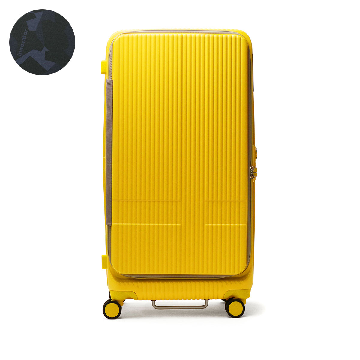 正規品2年保証 イノベーター スーツケース L innovator キャリーケース フロントオープン 軽量 ストッパー 大容量 10〜14泊 INV750DOR｜galleria-onlineshop｜11