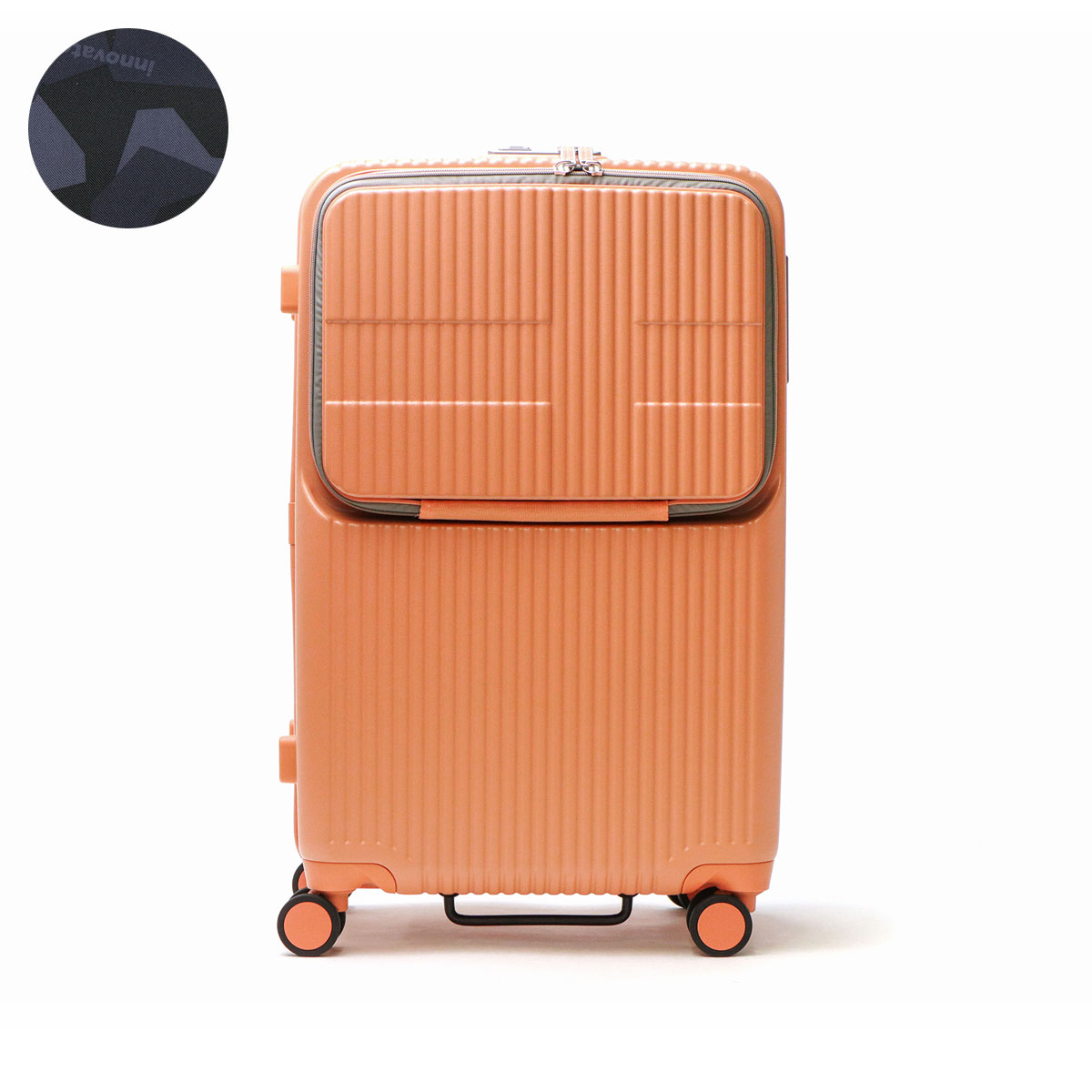 最大44%★3/24限定 正規品2年保証 イノベーター スーツケース M Mサイズ innovator 前開き 軽量 TSA キャリーケース  フロントオープン ブランド 旅行 INV60