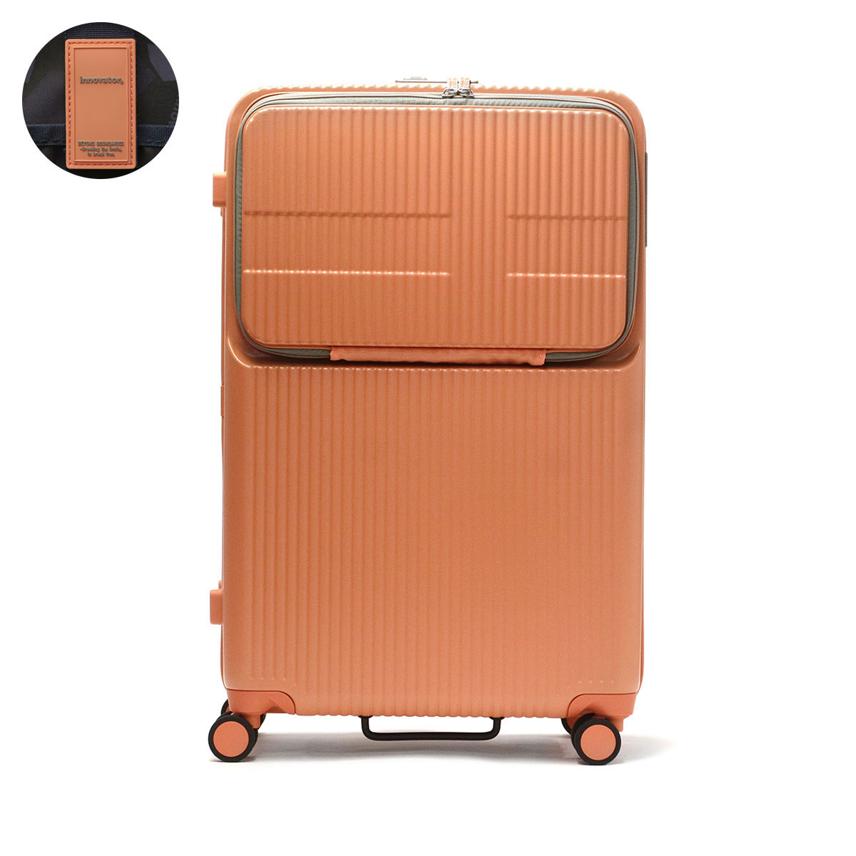 最大36%★5/9限定 正規品2年保証 イノベーター スーツケース Lサイズ L innovator キャリーケース 海外 フロントオープン 静音  大容量 大型 長期 92L INV90