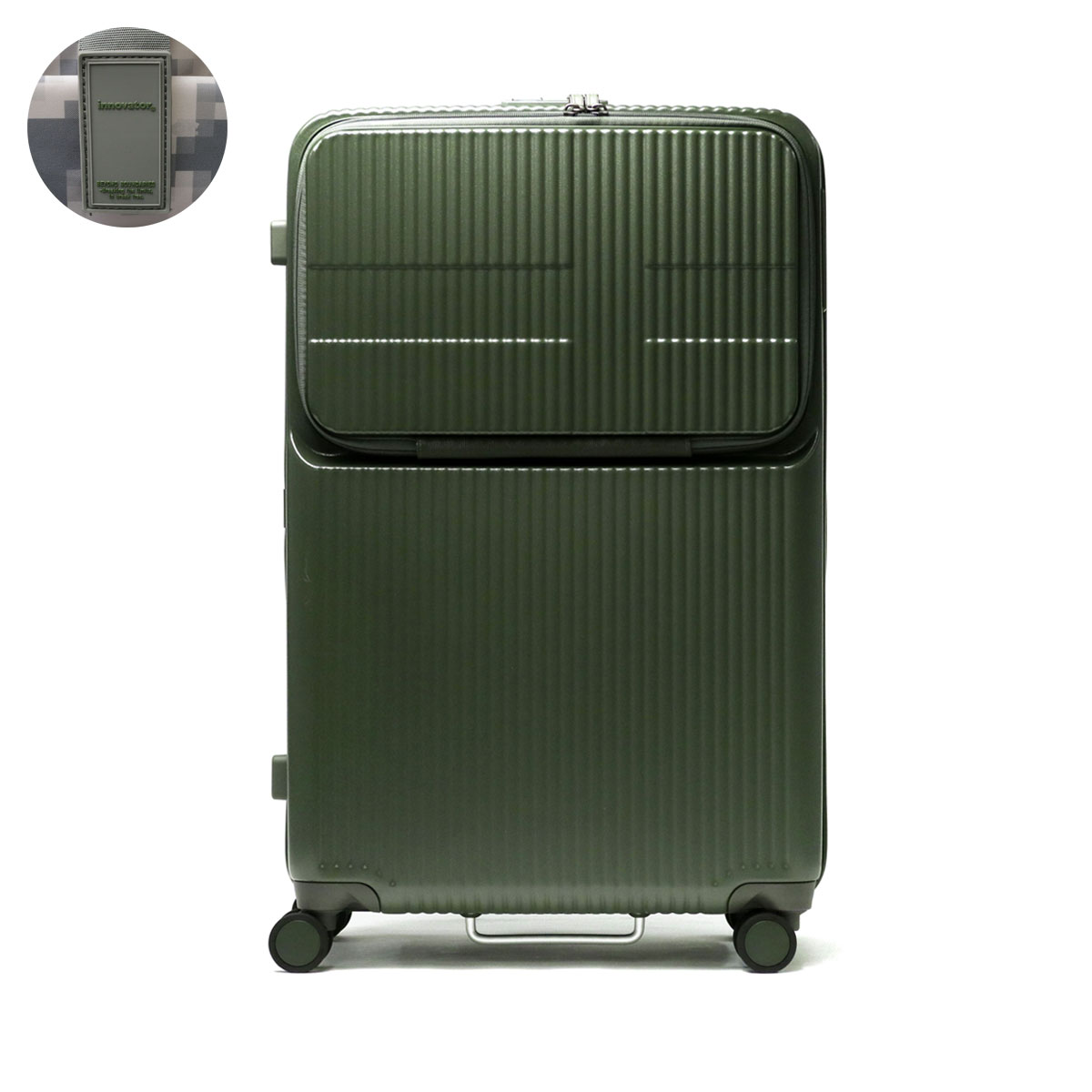 最大36%★5/3限定 正規品2年保証 イノベーター スーツケース Lサイズ L innovator キャリーケース 海外 フロントオープン 静音  大容量 大型 長期 92L INV90