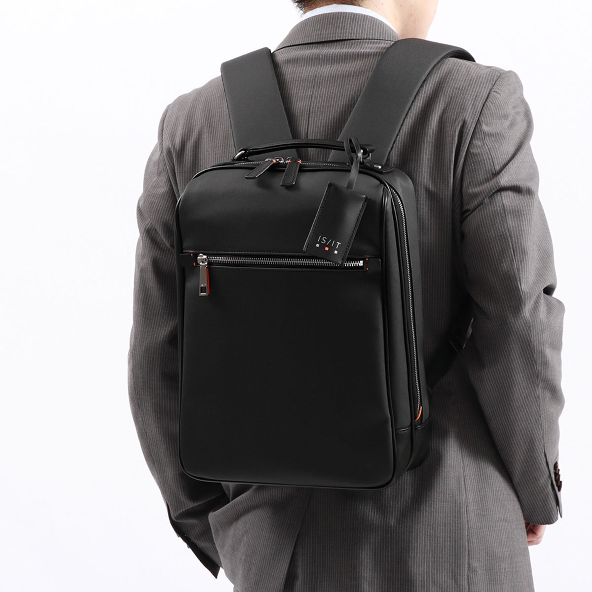 新品　26400円　IS/IT イズイット リュック ビジネスリュック オレンジ 楽天市場】IS/IT ISIT イズイット定価2,4万ビジネスリュック多