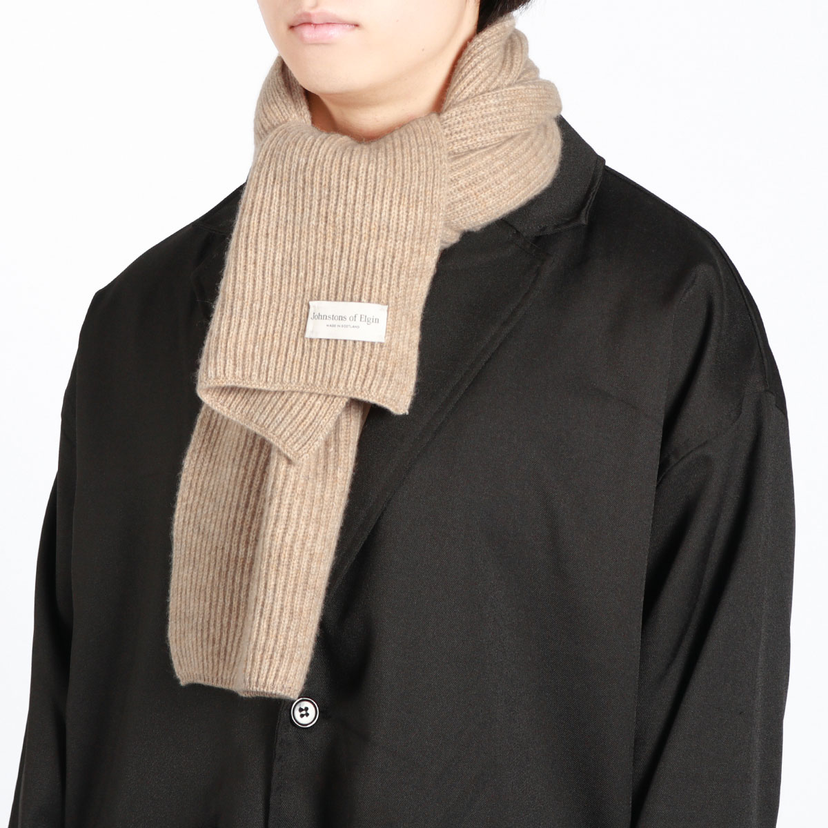 極美品 ジョンストンズ カシミヤ100％ 中判ストール シルバー 国内正規品 楽天市場】ジョンストンズオブエルガン ストール チェック