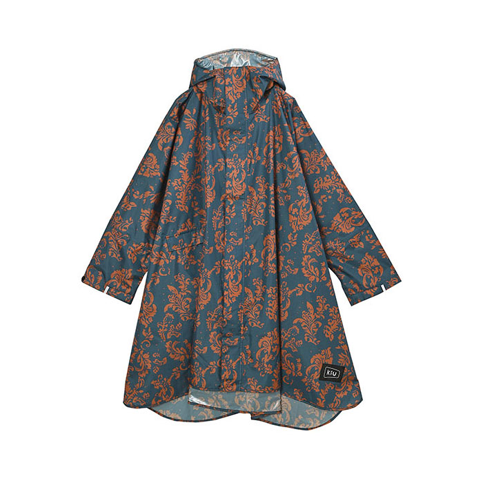 KiU 最大41%☆7/13限定 レインコート レインポンチョ メンズ