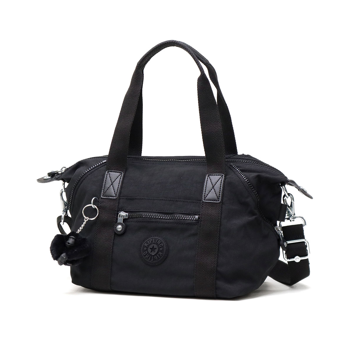 新品未使用Kipling ネイビー大型トートバッグ旅行バッグ