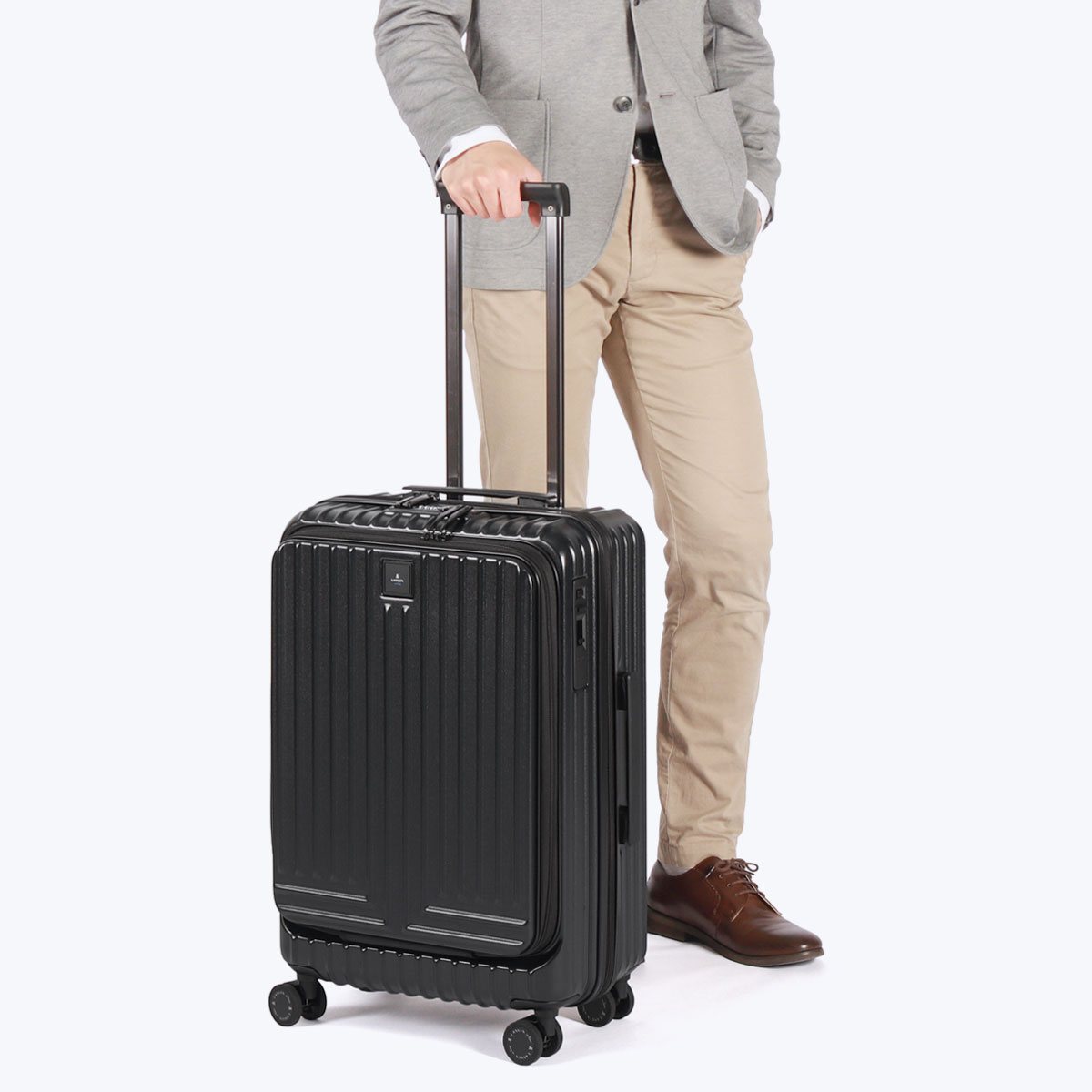 LANVIN en Bleu ランバンオンブルー スーツケース 42L 56cm 4kg
