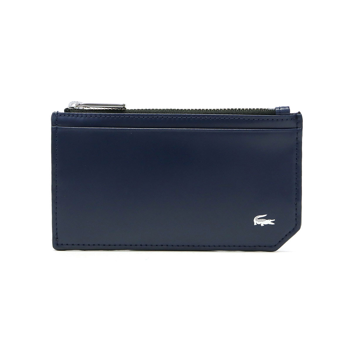 LACOSTE 最大41%☆7/13限定 ラコステ 財布 ファスナー 本革 薄い