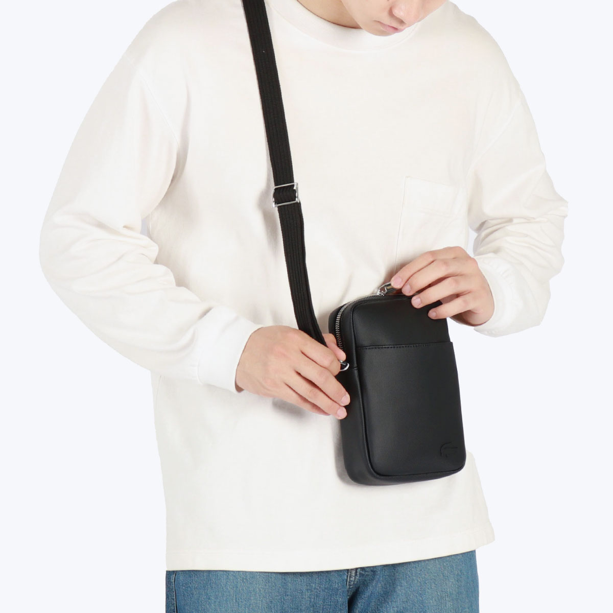LACOSTE（ラコステ） 最大51%☆6/14限定 ショルダーバッグ メンズ 