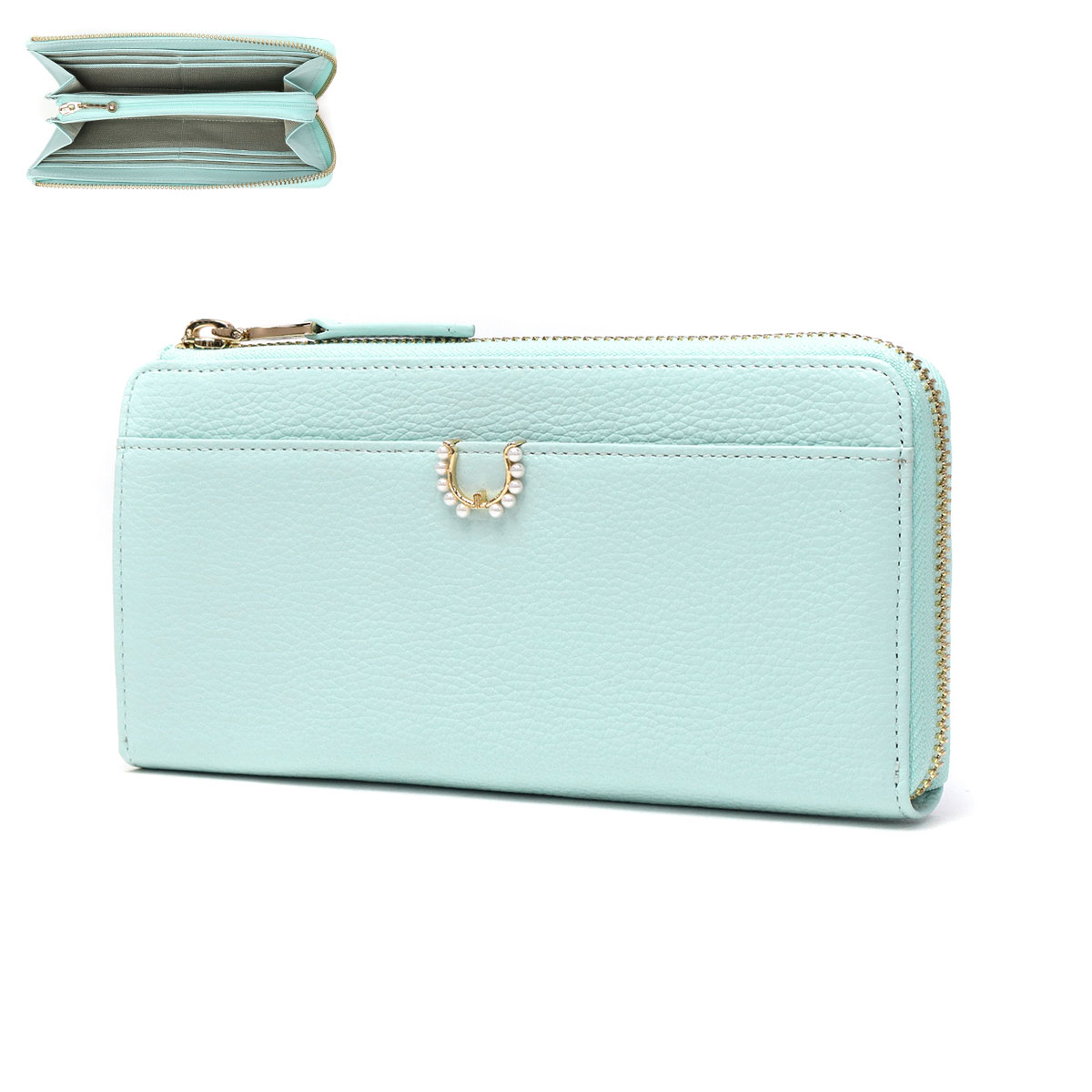 ■LANVIN■ランバン サンドニ Lファスナー長財布 KUIPO｜ランバン オン ブルー LANVIN en Bleu サンドニ L