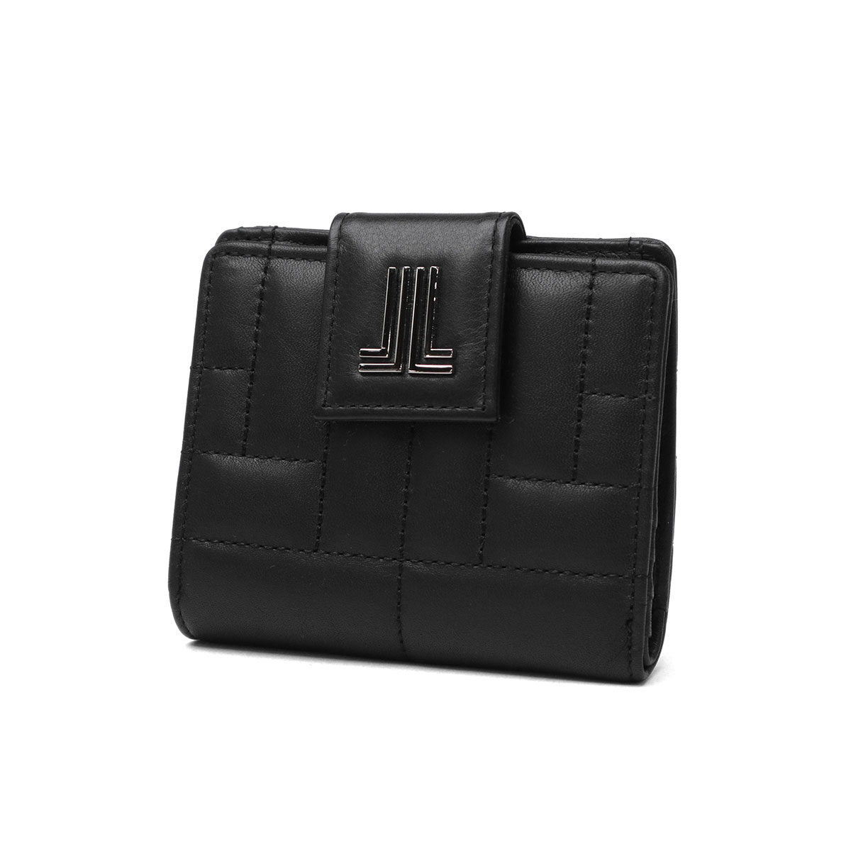 未使用 LANVIN en Bleu 二つ折り財布 ベルシー ブラック 財布 黒 LANVIN en Bleu 最大51%☆7/22〜 ランバン オン ブルー 二つ折り財布