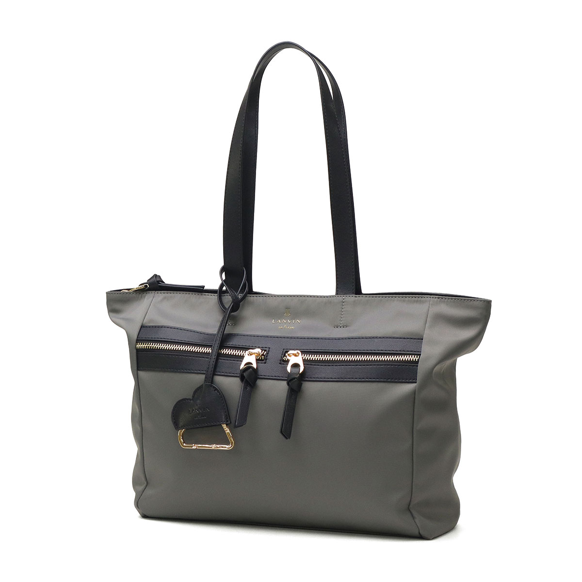 最大51%★5/24限定 ランバン オン ブルー トートバッグ レディース ファスナー付き LANVIN en Bleu ブランド 軽量 肩掛け デイリー シンプル A4 グラン 484873の画像