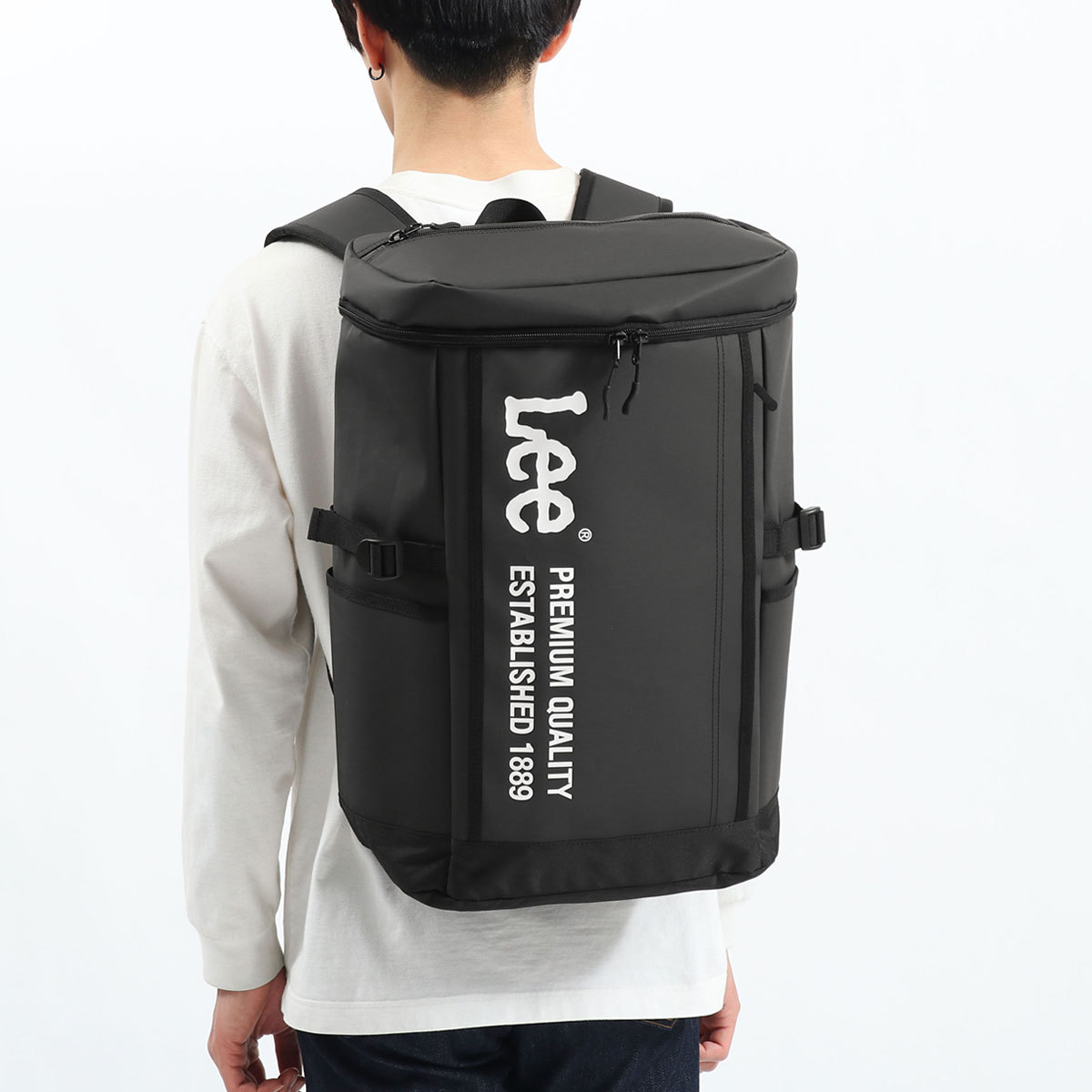 Lee リュック 通学 30L ボックス型 スクエア リー LEE リュックサック