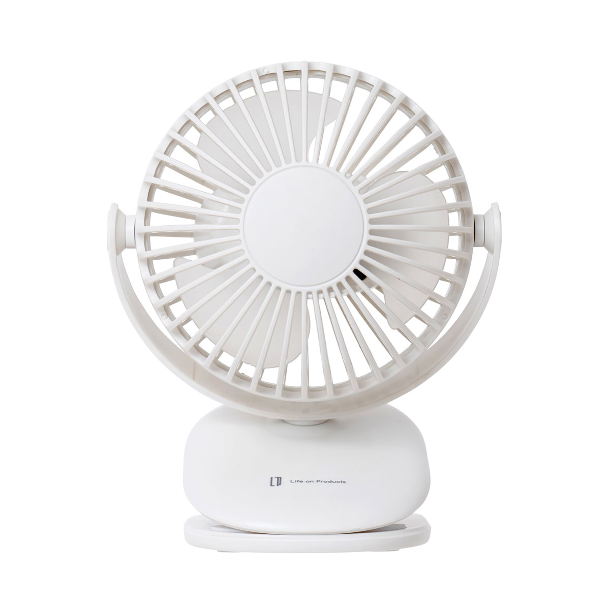 cavachan 4点まとめ 小型クリップファン【白】5時間連続使用 パ Life on Products 最大42%☆8/3限定 正規品1年保証 ライフオン