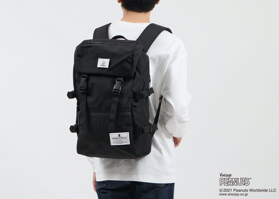 マキャベリック リュック Makavelic バックパック Peanuts Makavelic Double Belt Day Pack スヌーピー 大容量 B4 31 ギャレリア Bag Luggage 通販 Paypayモール