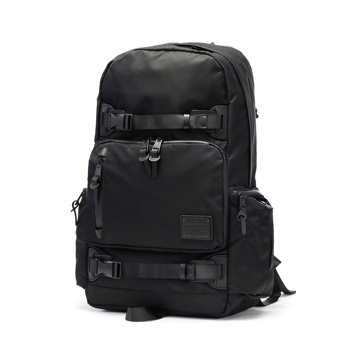 最大41%★5/29限定 マキャベリック リュック MAKAVELIC SIERRA BIND UP BACKPACK BLACK EDITION バックパック バッグ B4 A4 PC 26L 撥水 メンズ 3122-10107｜galleria-onlineshop｜02