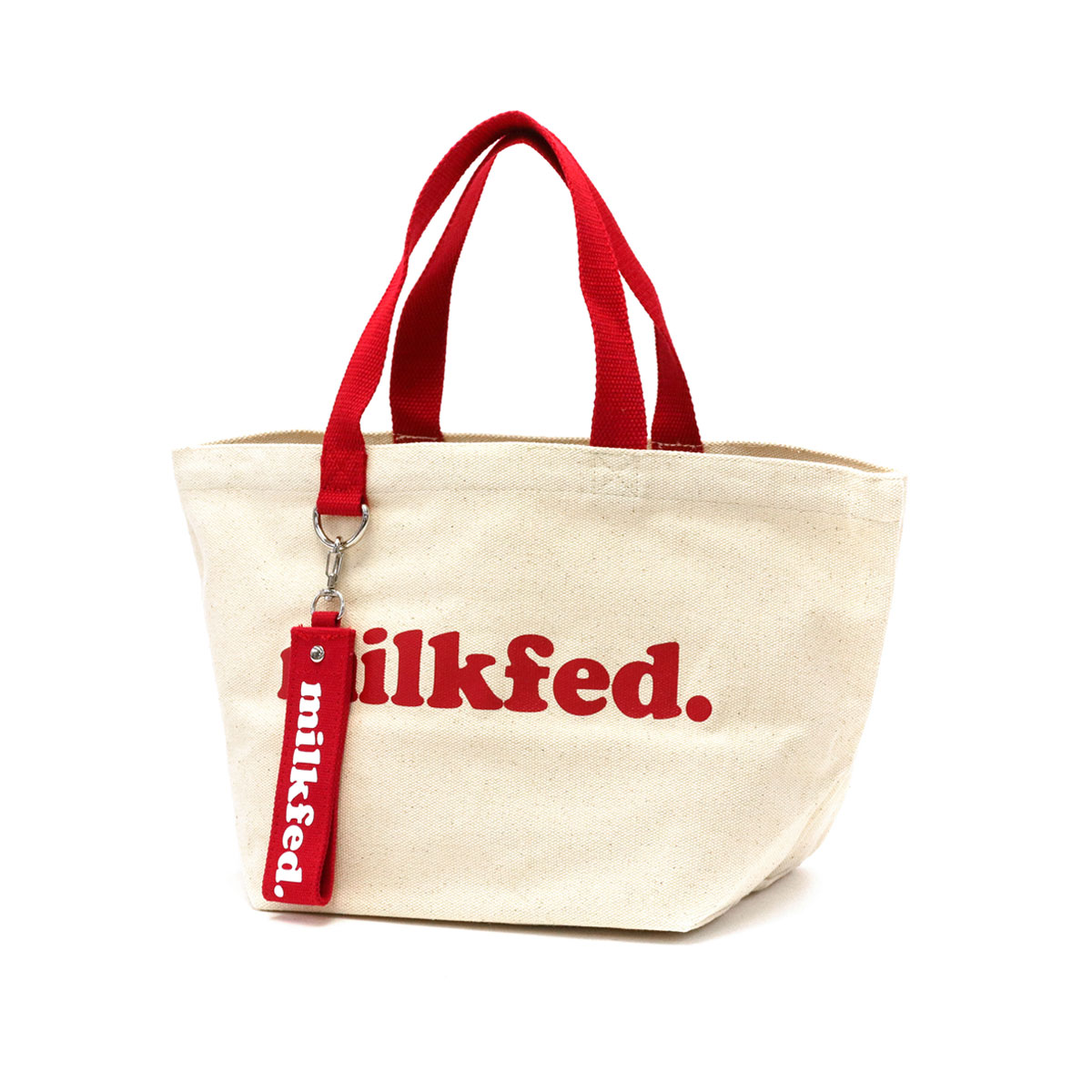 最大27%★4/9限定 ミルクフェド トート MILKFED. トートバッグ OUI WIDE LUNCH TOTE バッグ ランチトート 小さめ  レディース 103222053025