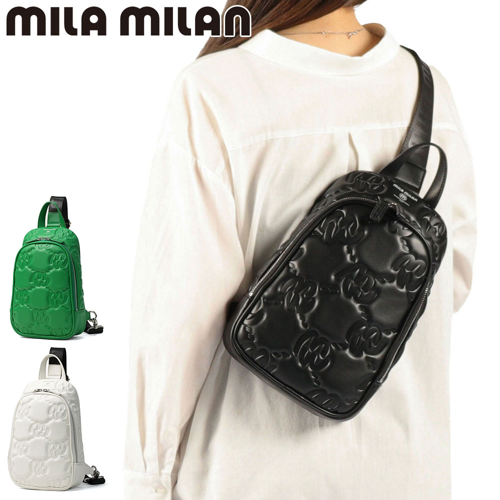 mila milan（ミラ・ミラン） 最大50%☆9/22迄 ボディバッグ レディース