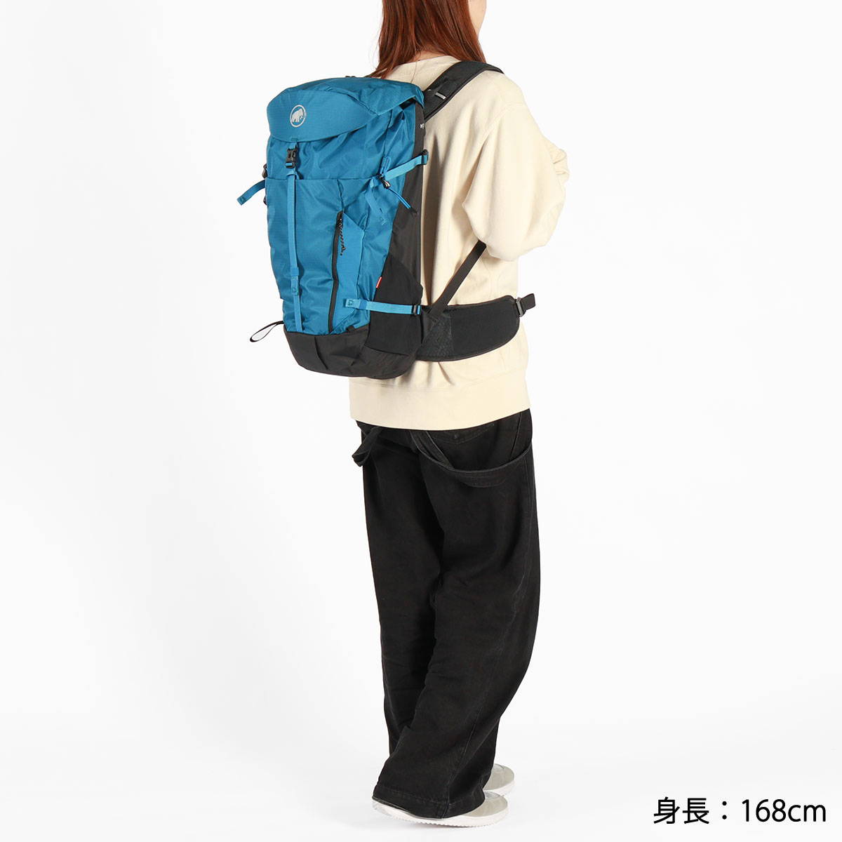 MAMMUT (マムート) バックパック 30L グリーン Lithium 背面長