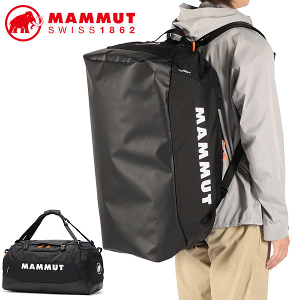 大容量ボストンバッグ　140L　マムート　Mammut　黒色 MAMMUT (取寄) マムート カーゴン 140 ダッフル バッグ ボストン