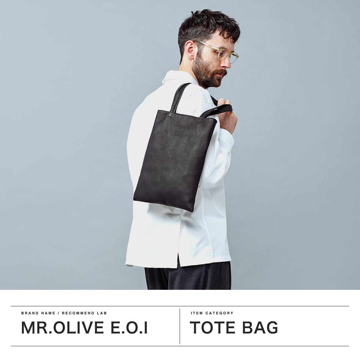 MR.OLIVE E.O.I ミスターオリーブ イー.オー.アイ トートバッグ メンズ