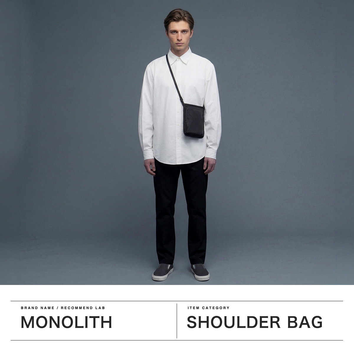 MONOLITH（モノリス） 正規品1年保証 ネックポーチ おしゃれ メンズ