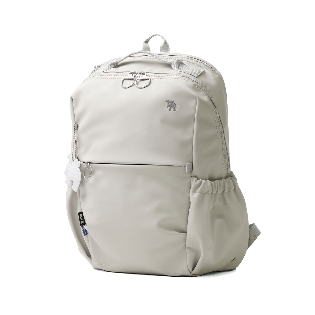 moz モズ リュック お出掛け 防水加工 ノートPC 14inch エルク
