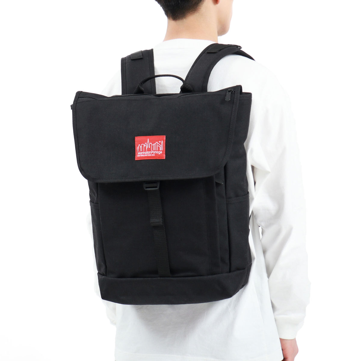 日本正規品 マンハッタンポーテージ リュック Manhattan Portage バックパック Washington SQ Backpack2 限定  通学 MP1220-2NYC22SS