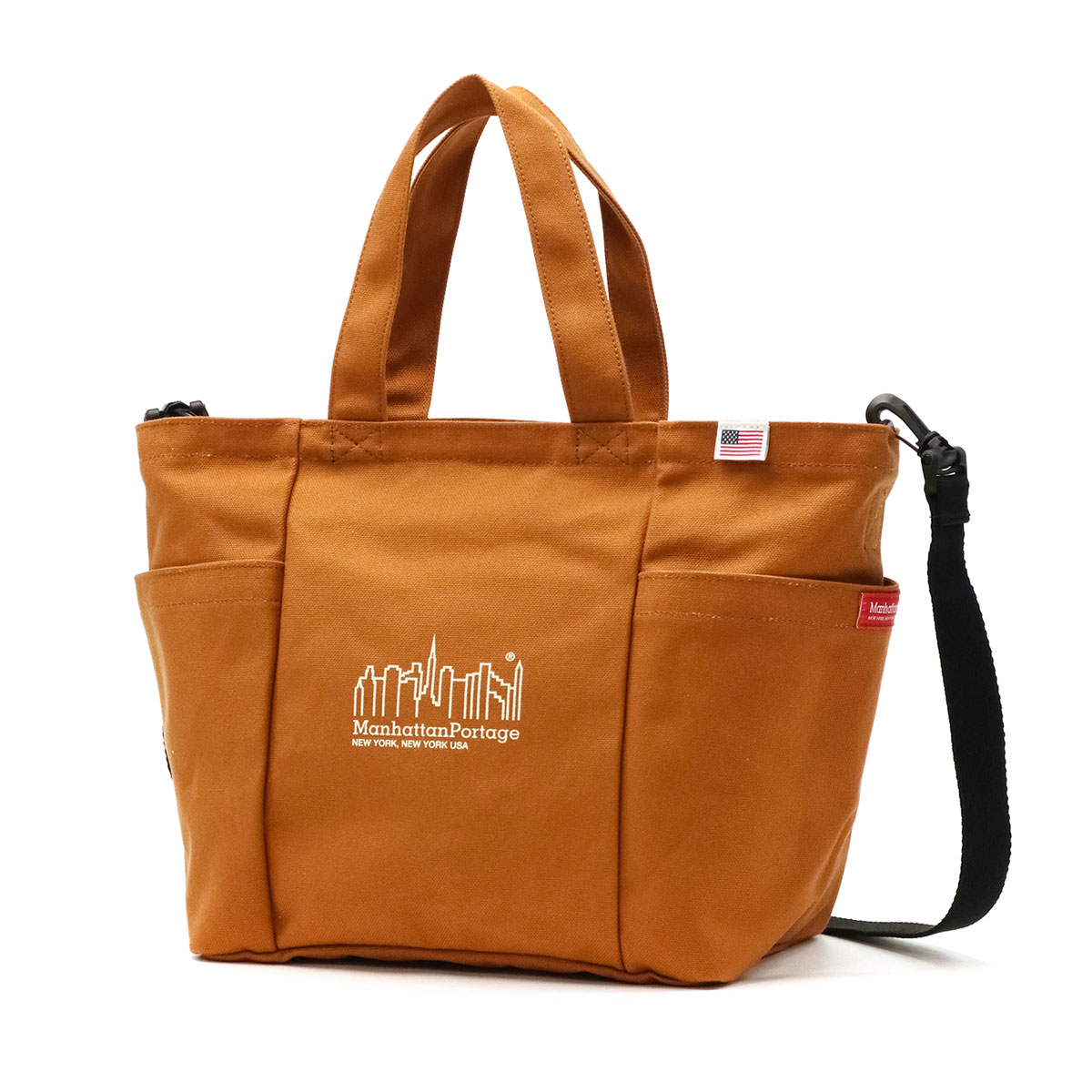 日本正規品 マンハッタンポーテージ トートバッグ メンズ レディース ブランド Manhattan Portage B5 Whitestone Tote Bag  MP1360CNVS22