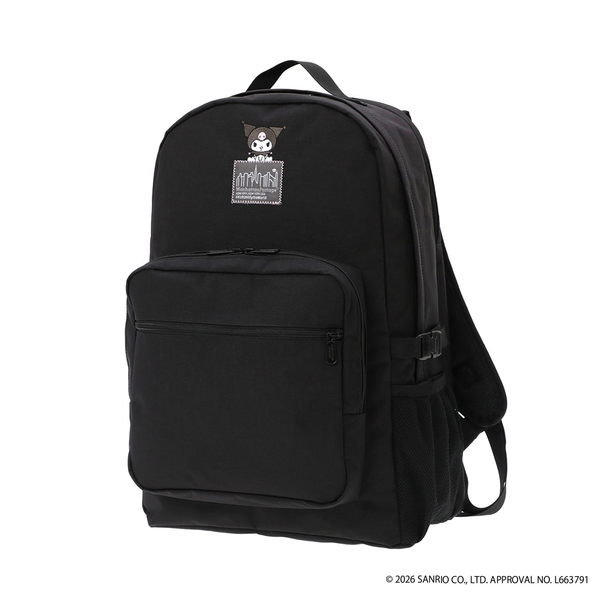 最大50%★5/25限定 日本正規品 マンハッタンポーテージ リュック Manhattan Portage PC 撥水 A4 25L KUROMI TOWNSEND BACKPACK 500D CORDURA MP2236-500KRMの画像