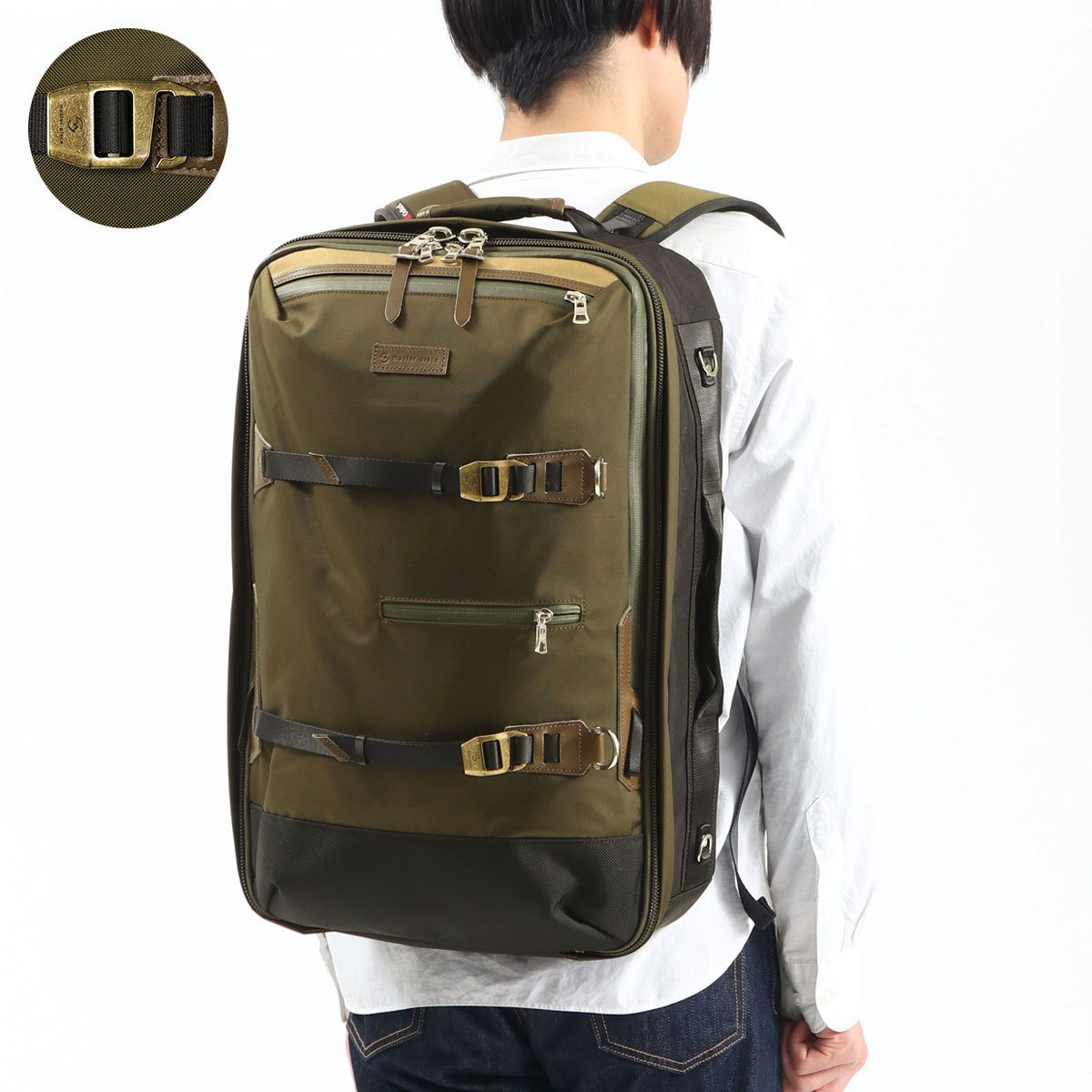マスターピースLIMITED EDITION POTENTIAL リュック　本革 master-piece マスターピース リュック サック 2WAY バック