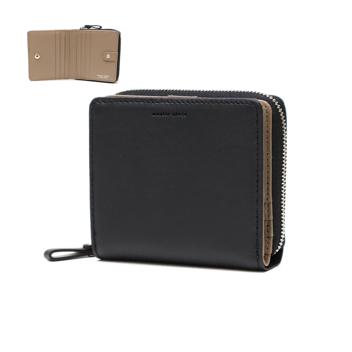 マスターピース　2つ折　財布　美品 master-piece 最大40%☆7/25限定 正規取扱店 マスターピース