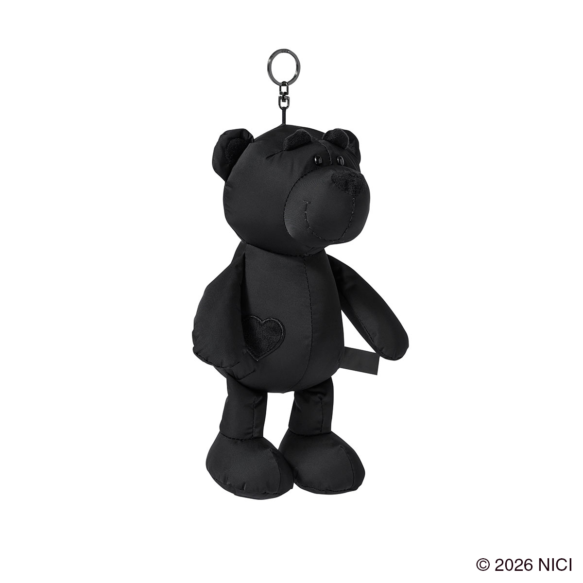 NICI ニキ チャーム ブラック クマ ベアー キーリング NICI×RAMIDUS