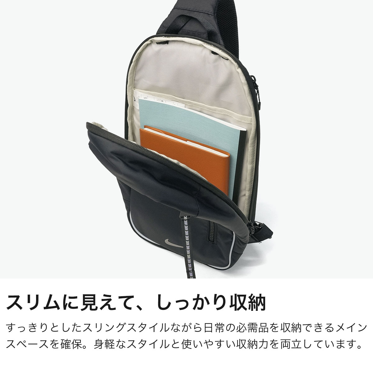 NIKE ナイキ ボディバッグ リサイクル素材 8L ショルダー 