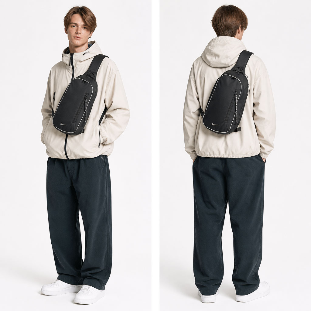 NIKE ナイキ ボディバッグ リサイクル素材 8L ショルダー